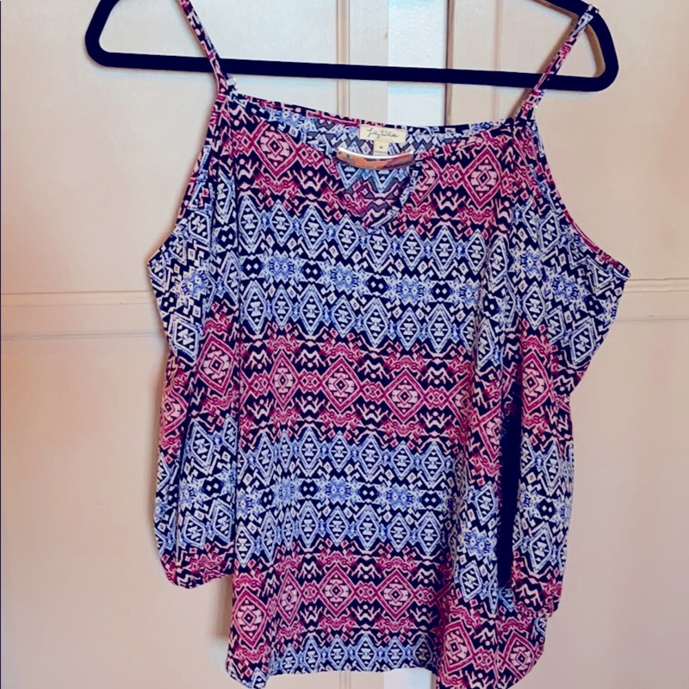 Cold shoulder blouse!